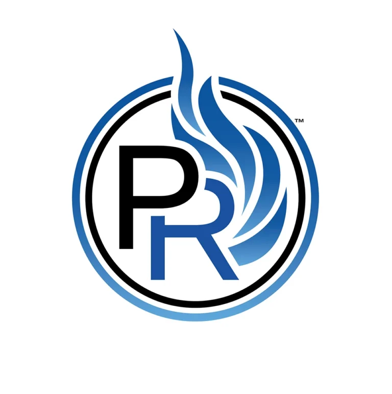 Promethean Restorative Circle Logo glowing made for dark backgrounds