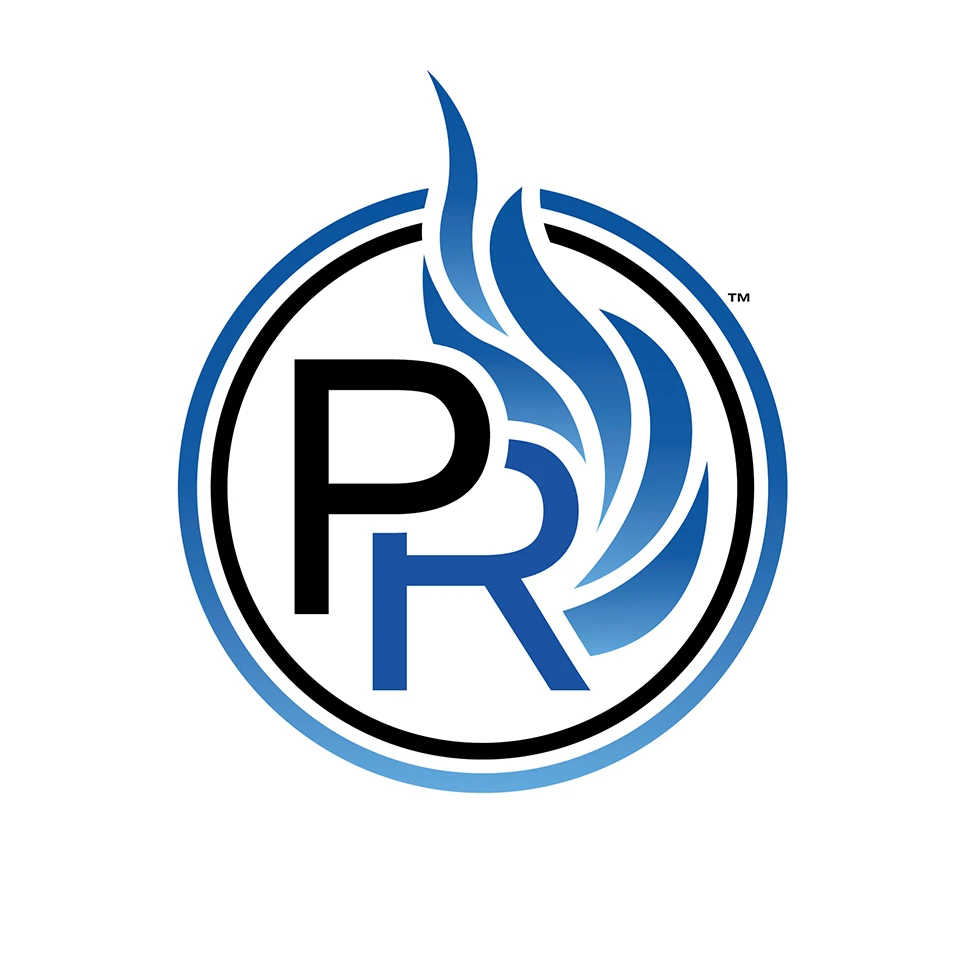 Promethean Restorative Circle Logo glowing made for dark backgrounds