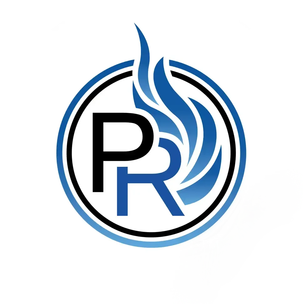 Promethean Restorative Circle Logo glowing made for dark backgrounds